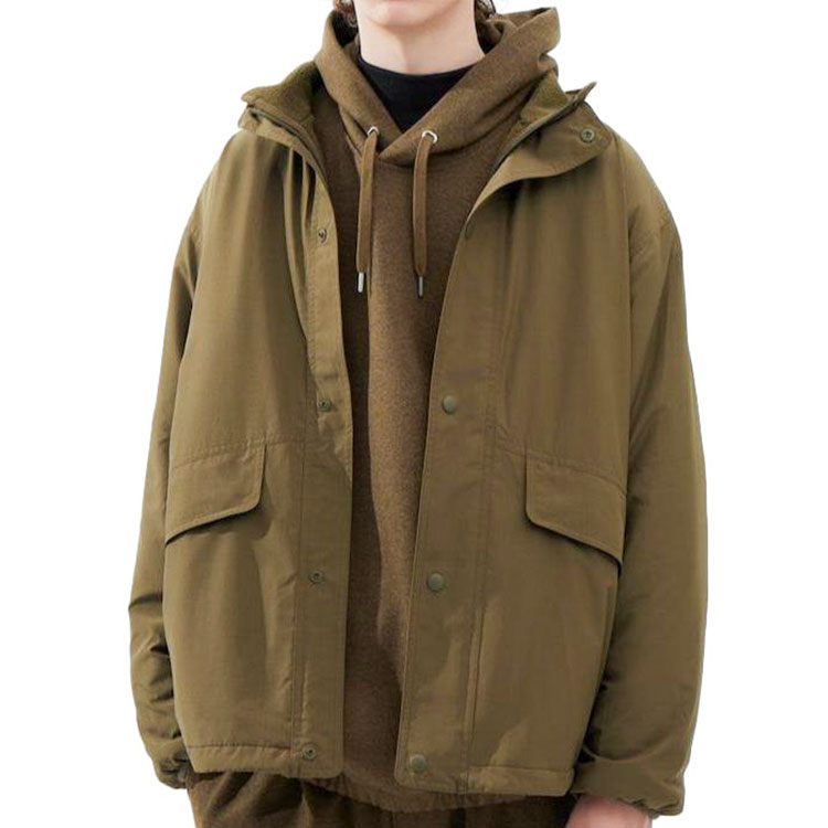 Sizing UNIQLO FW23 U系列可翻轉立領外套 橄欖綠 462770-56