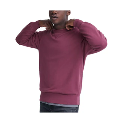 UNIQLO FW23 Unisex Solid Color Loose Fit Crewneck Long Sleeve Sweatshirt UQ460322666