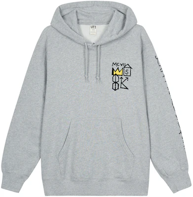 UNIQLO 灰色字母印花寬鬆連帽衫 休閒穿搭 459601-03 Buy UNIQLO 灰色字母印花寬鬆連帽衫 休閒穿搭 459601-03