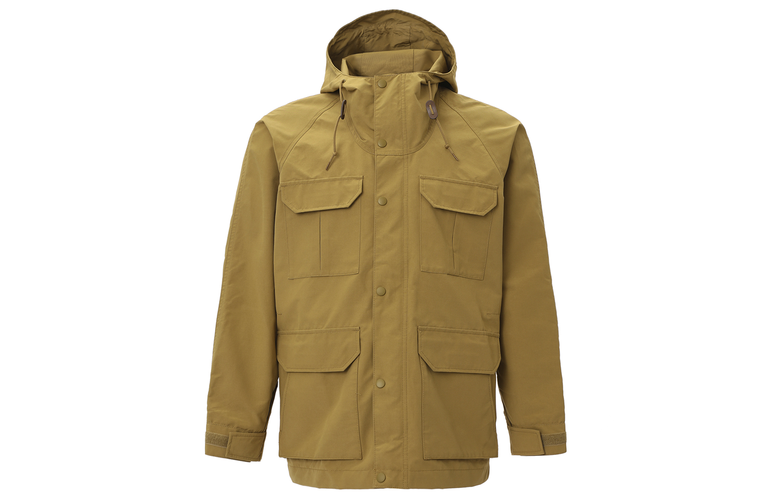 UNIQLO Hooded Zip-Up Loose-Fit Jacket Beige Unisex 464026-34