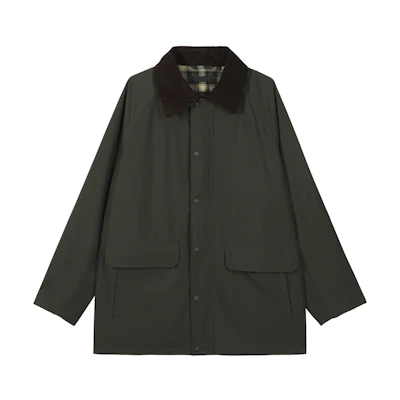 UNIQLO Hunting-Style Single-Breasted Long Sleeve Jacket Olive Green 428990-59