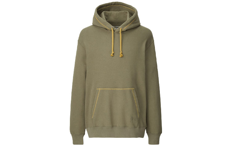 UNIQLO JW Anderson Olive Hoodie Long Sleeve Sweatshirt Collaboration 447065-57