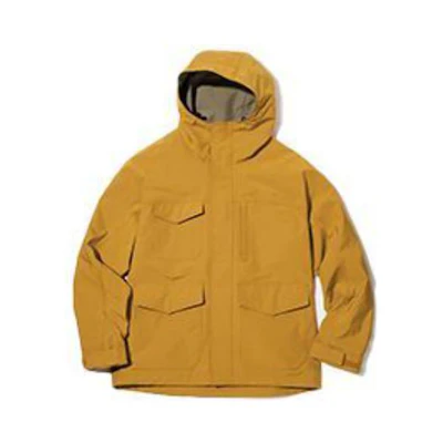 UNIQLO Lemon Yellow Hooded Jacket with Multiple Pockets 449619-45