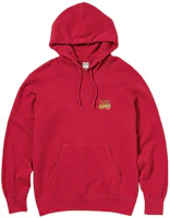 UNIQLO Letter Embroidery Loose Fit Hoodie Unisex Red 451846-16 UNIQLO Letter Embroidery Loose Fit Hoodie Unisex Red 451846-16