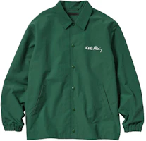 UNIQLO Letter Graphic Coach Jacket Green - Unisex Casual Outerwear 467536-55 UNIQLO Letter Graphic Coach Jacket Green - Unisex Casual Outerwear 467536-55