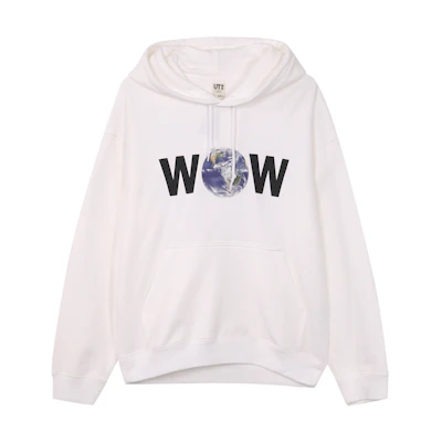 UNIQLO Letter Print Pullover Sweatshirt White (Unisex) UQ457572000-00