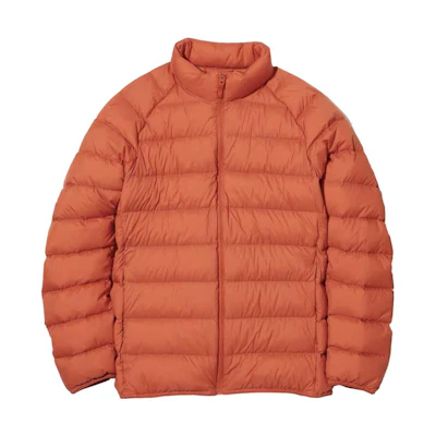 UNIQLO Lightweight Zip Jacket with Stand Collar Bright Orange 453420-24