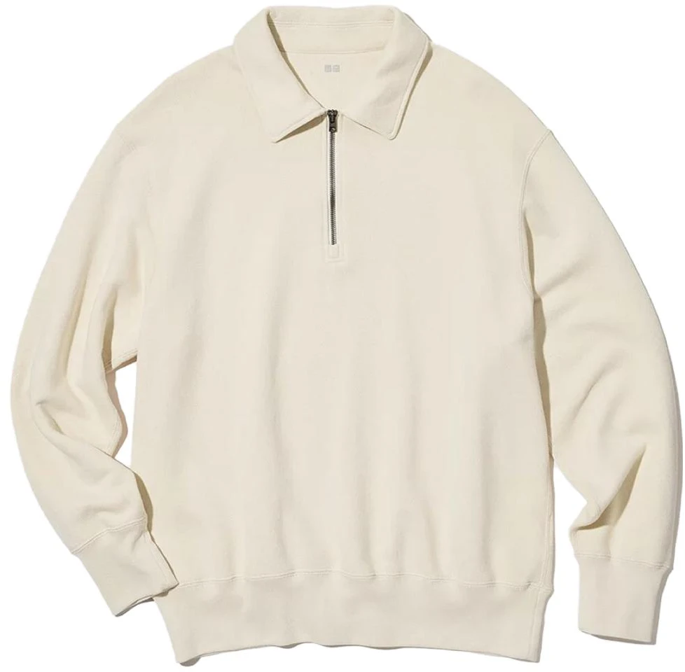 uniqlo-loose-fit-half-zip-pullover-sweatshirt-light-beige-456952-30