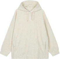 UNIQLO Loose Fit Minimalist Hoodie Pullover Unisex - Light Beige 452187-30 UNIQLO Loose Fit Minimalist Hoodie Pullover Unisex - Light Beige 452187-30