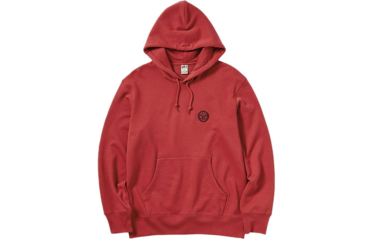 UNIQLO Marvel Spider-Man Embroidered Hoodie Red (Unisex) 447419-16