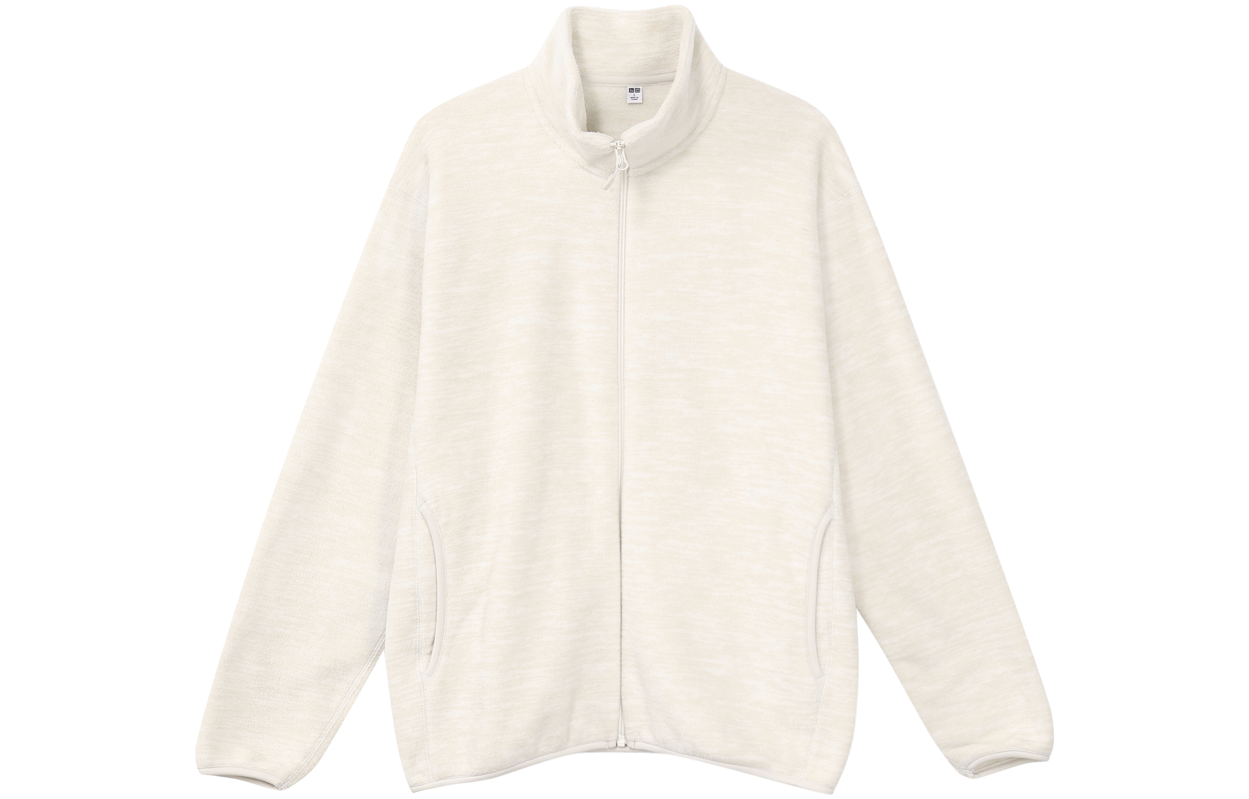 UNIQLO Minimalist Stand Collar Jacket Unisex Off-White 464242-01