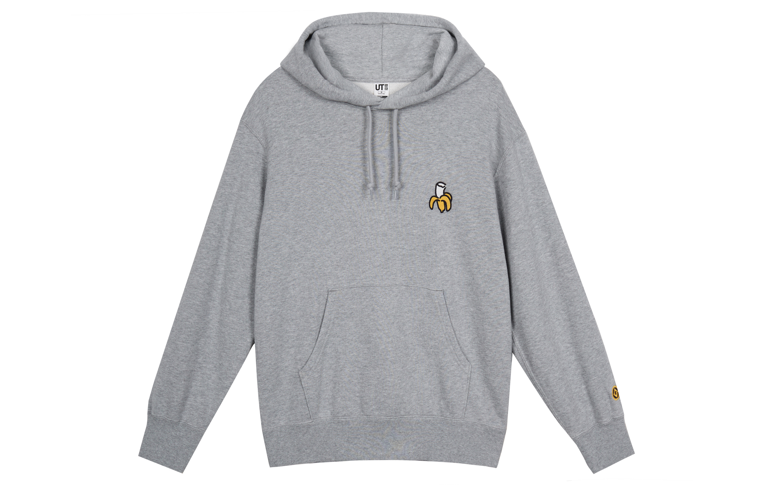 UNIQLO Minions Graphic Hoodie Unisex Gray Long-Sleeve Pullover 457891-03