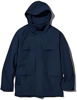 UNIQLO Navy Waterproof Breathable Multi-Pocket Long-Sleeve Jacket 453848-69 UNIQLO Navy Waterproof Breathable Multi-Pocket Long-Sleeve Jacket 453848-69