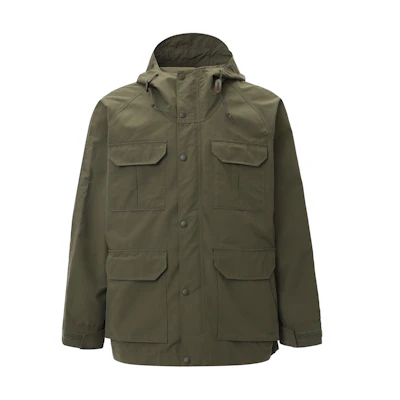 UNIQLO Olive Green Unisex Oversized Zip-Up Hoodie Jacket 464026-56