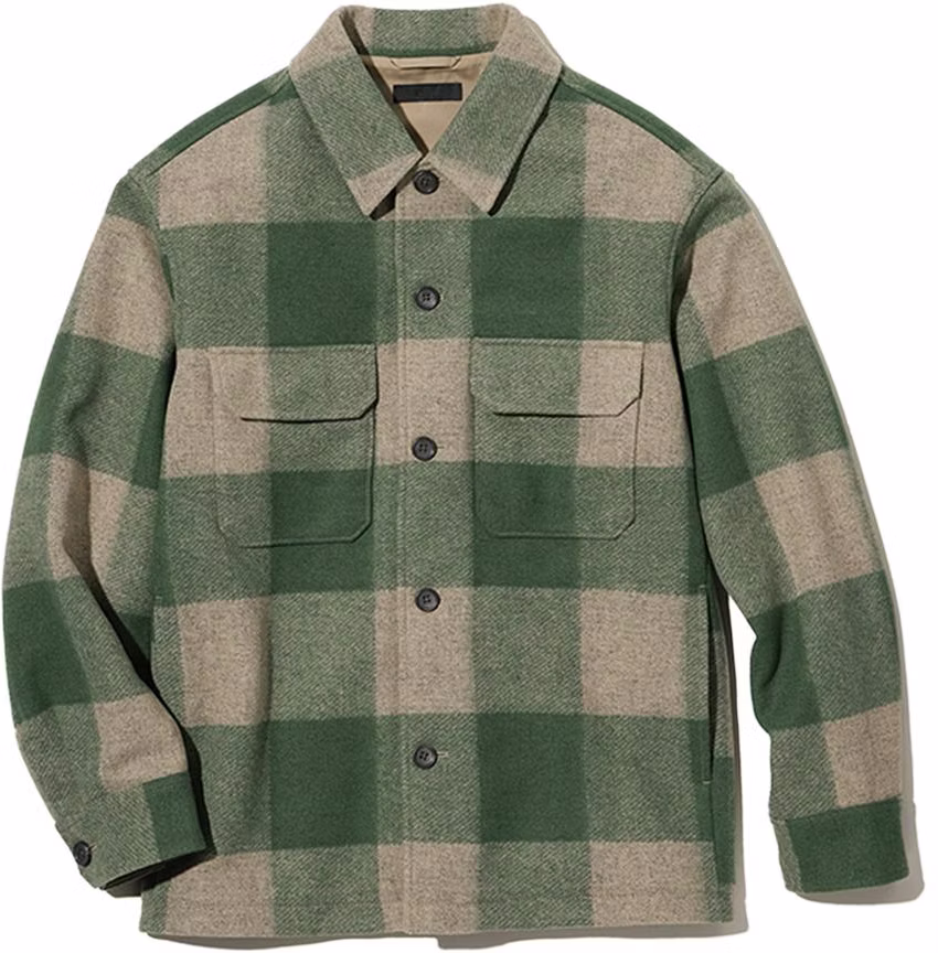 uniqlo-plaid-collared-long-sleeve-shirt-jacket-unisex-teal-green-449618-55