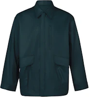 UNIQLO Plain Pocket Button-Down Jacket Sky Blue 457986-67 UNIQLO Plain Pocket Button-Down Jacket Sky Blue 457986-67