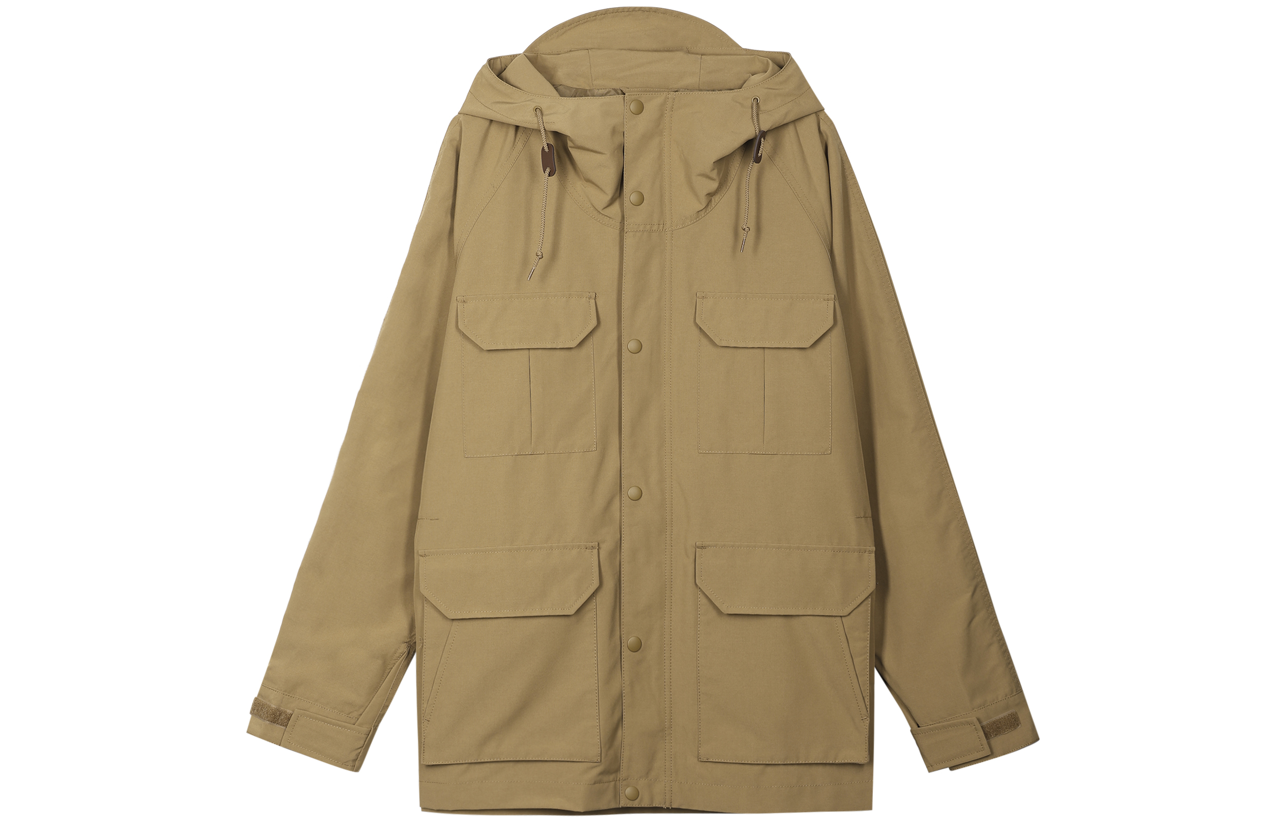 UNIQLO Plain Zip Pocket Jacket Unisex Rock Brown 459590-34