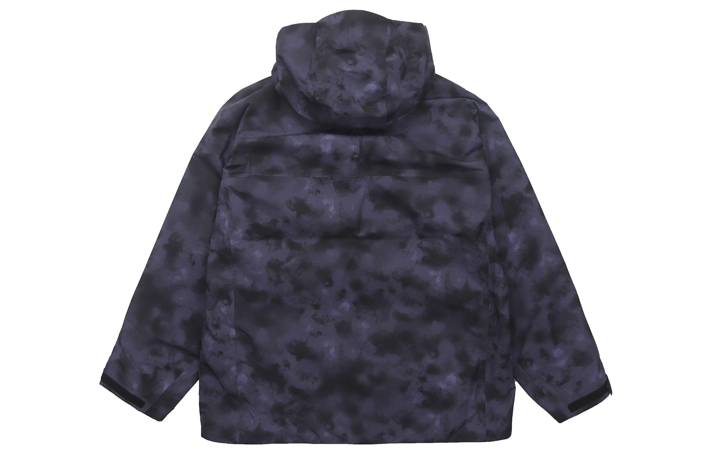 Lookbook UNIQLO 紫色滿版印花防風軟殼連帽外套 456881-76