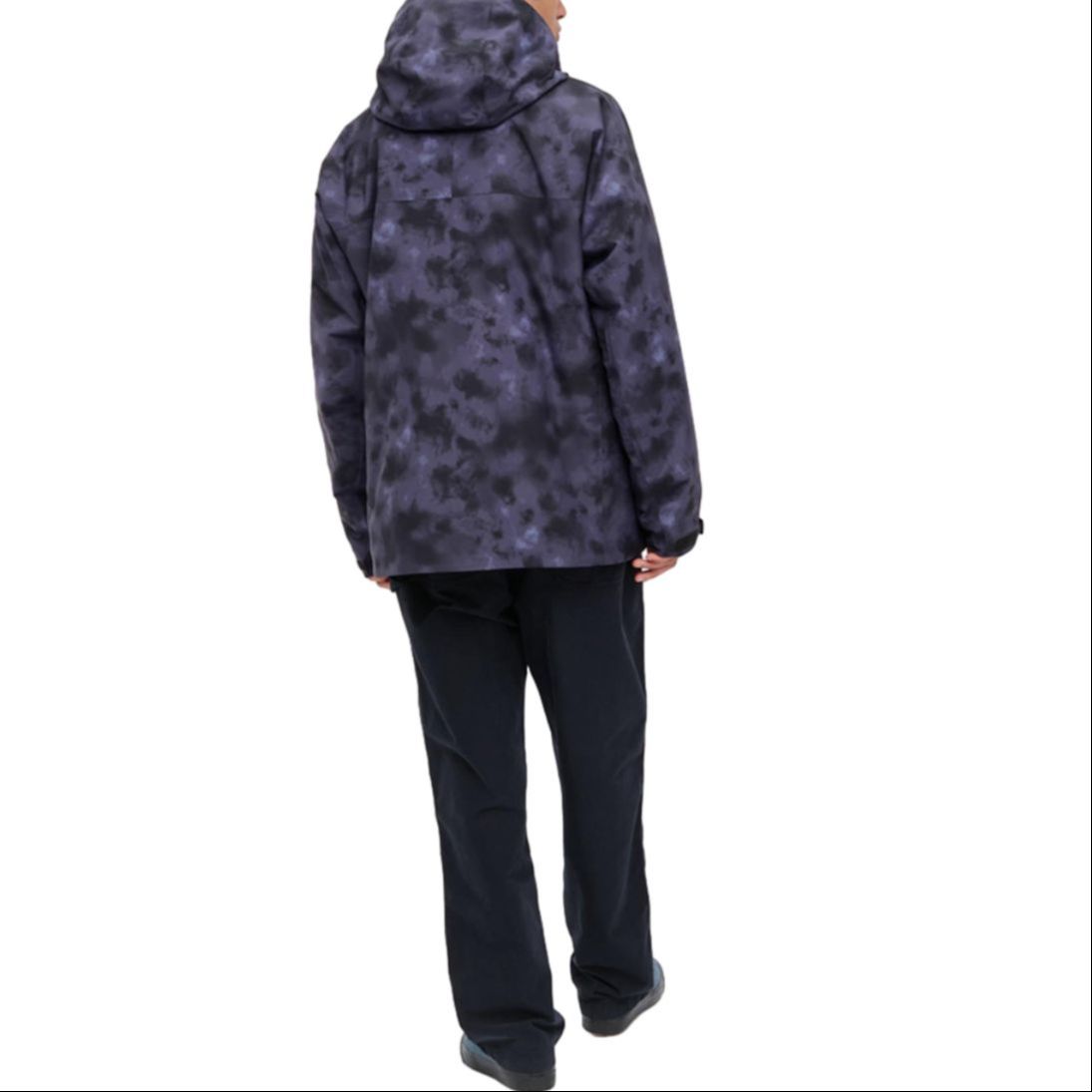 Purchase UNIQLO 紫色滿版印花防風軟殼連帽外套 456881-76