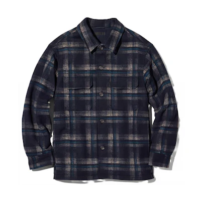 UNIQLO Relaxed Fit Single-Breasted Long Sleeve Jacket Unisex 449618-68