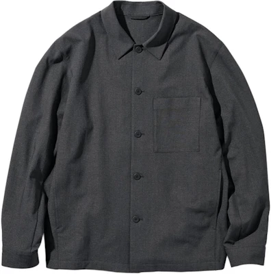 UNIQLO 素色扣式休閒外套 深灰色 470993-08 Buy UNIQLO 素色扣式休閒外套 深灰色 470993-08