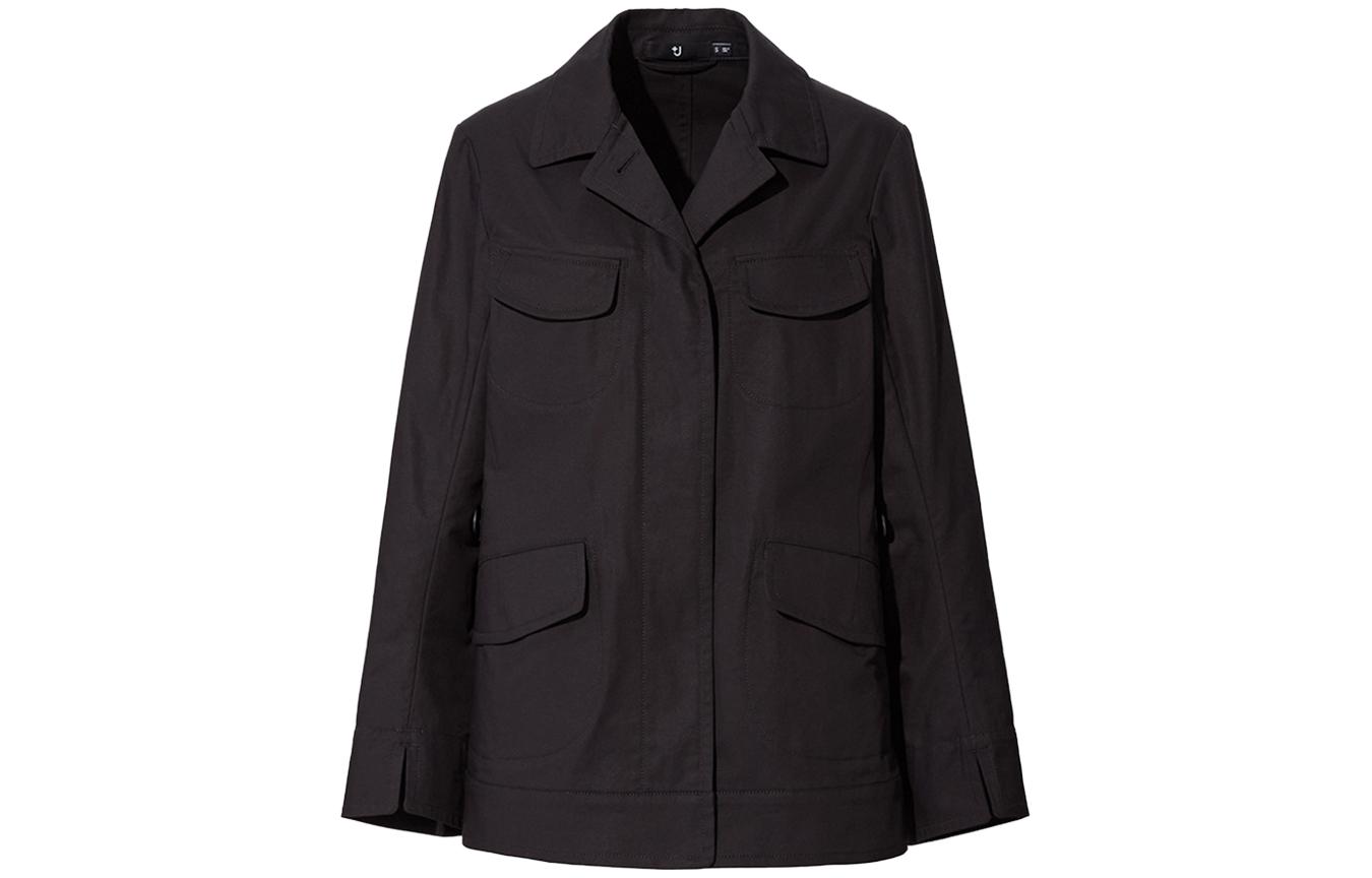 UNIQLO Solid Color Button-Up Jacket Blazer Unisex 437884