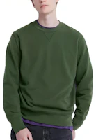UNIQLO Solid Color Crewneck Pullover Sweatshirt Unisex Teal Green 460322-55 UNIQLO Solid Color Crewneck Pullover Sweatshirt Unisex Teal Green 460322-55