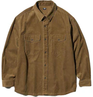 UNIQLO Solid Color Loose-Fit Shirt Jacket Unisex Dark Brown 472897-38 UNIQLO Solid Color Loose-Fit Shirt Jacket Unisex Dark Brown 472897-38
