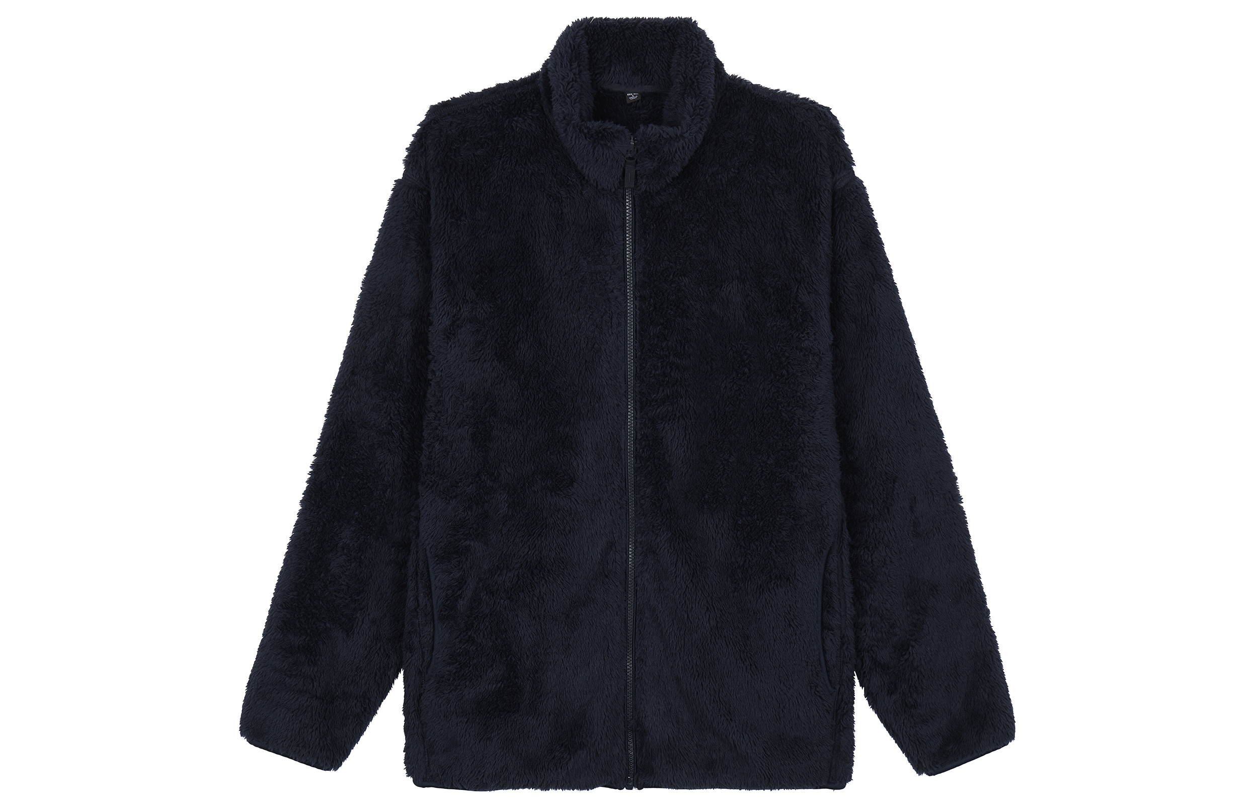 UNIQLO Solid Color Stand Collar Jacket Navy Blue 460329-69