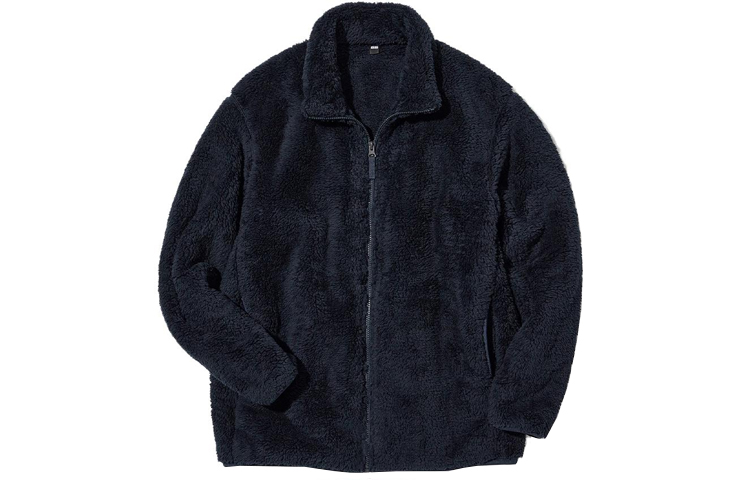 UNIQLO Solid Color Stand Collar Zip Jacket 450198-69