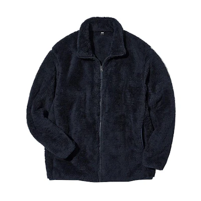 UNIQLO Solid Color Stand Collar Zip Jacket 450198-69