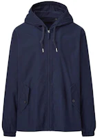 UNIQLO Solid Color Zip-Up Hoodie Jacket Navy Unisex 444985-69 UNIQLO Solid Color Zip-Up Hoodie Jacket Navy Unisex 444985-69