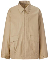 UNIQLO Solid Pocket Single-Breasted Jacket - Dark Beige 457986-32 UNIQLO Solid Pocket Single-Breasted Jacket - Dark Beige 457986-32