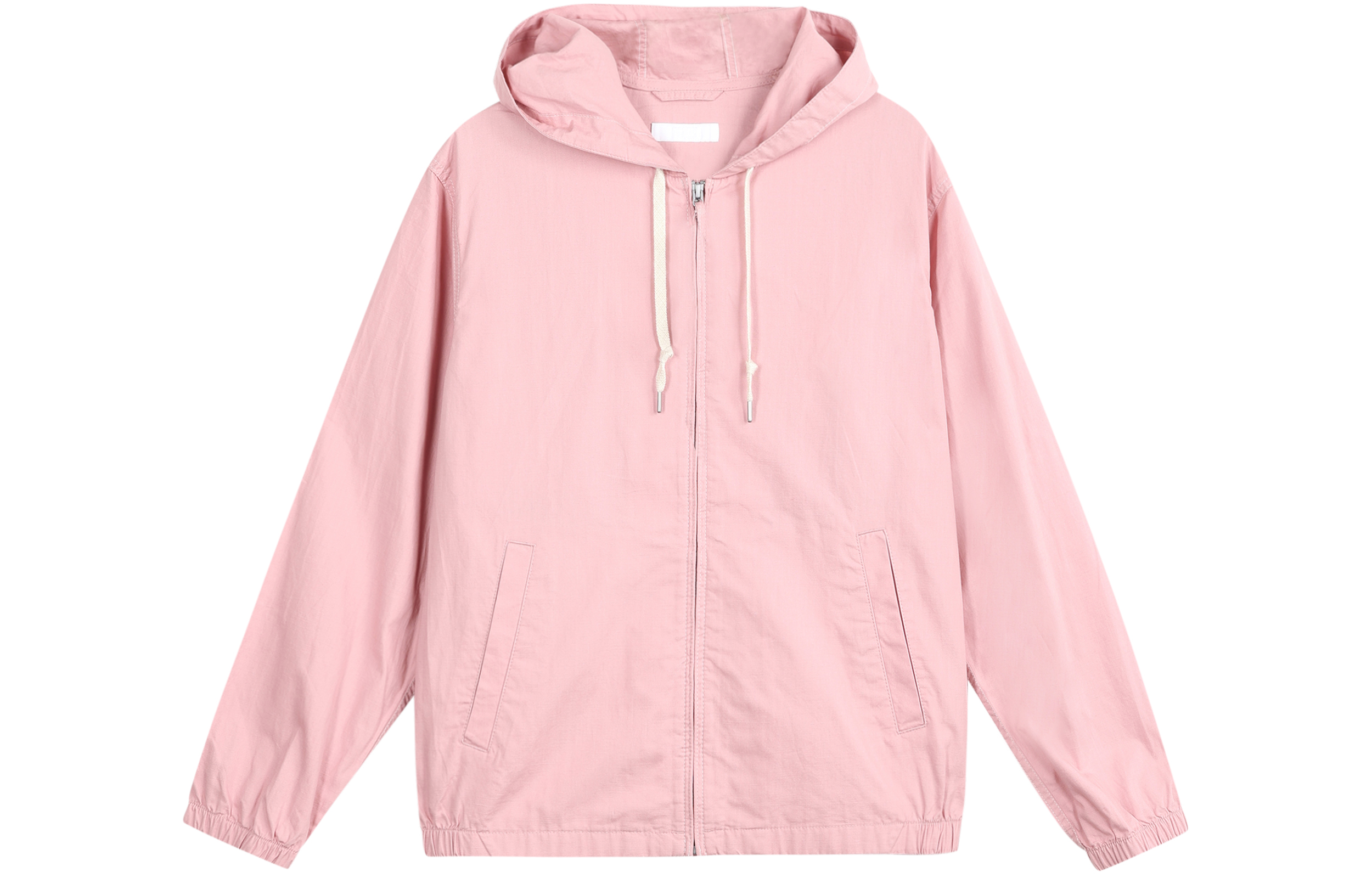 UNIQLO SS23 Solid Color Hoodie Jacket Unisex Peach Pink 456991-12