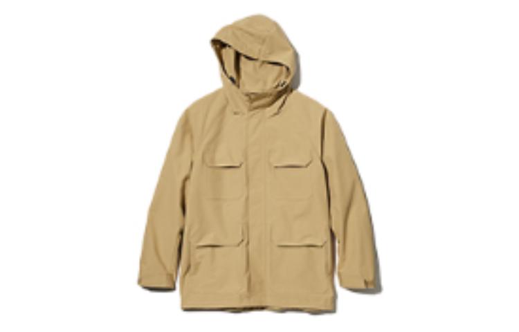 UNIQLO SS23 Solid Color Long Sleeve Hooded Jacket Deep Beige 453848-32