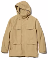 UNIQLO SS23 Solid Color Long Sleeve Hooded Jacket Deep Beige 453848-32 UNIQLO SS23 Solid Color Long Sleeve Hooded Jacket Deep Beige 453848-32