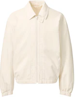 UNIQLO SS24 U Collection White Zip-Up Collar Loose Fit Jacket 467023-01 UNIQLO SS24 U Collection White Zip-Up Collar Loose Fit Jacket 467023-01
