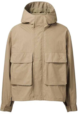 优衣库 SS24 U 系列纯色口袋连帽外套 - 深米色 466464-32 Buy 优衣库 SS24 U 系列纯色口袋连帽外套 - 深米色 466464-32