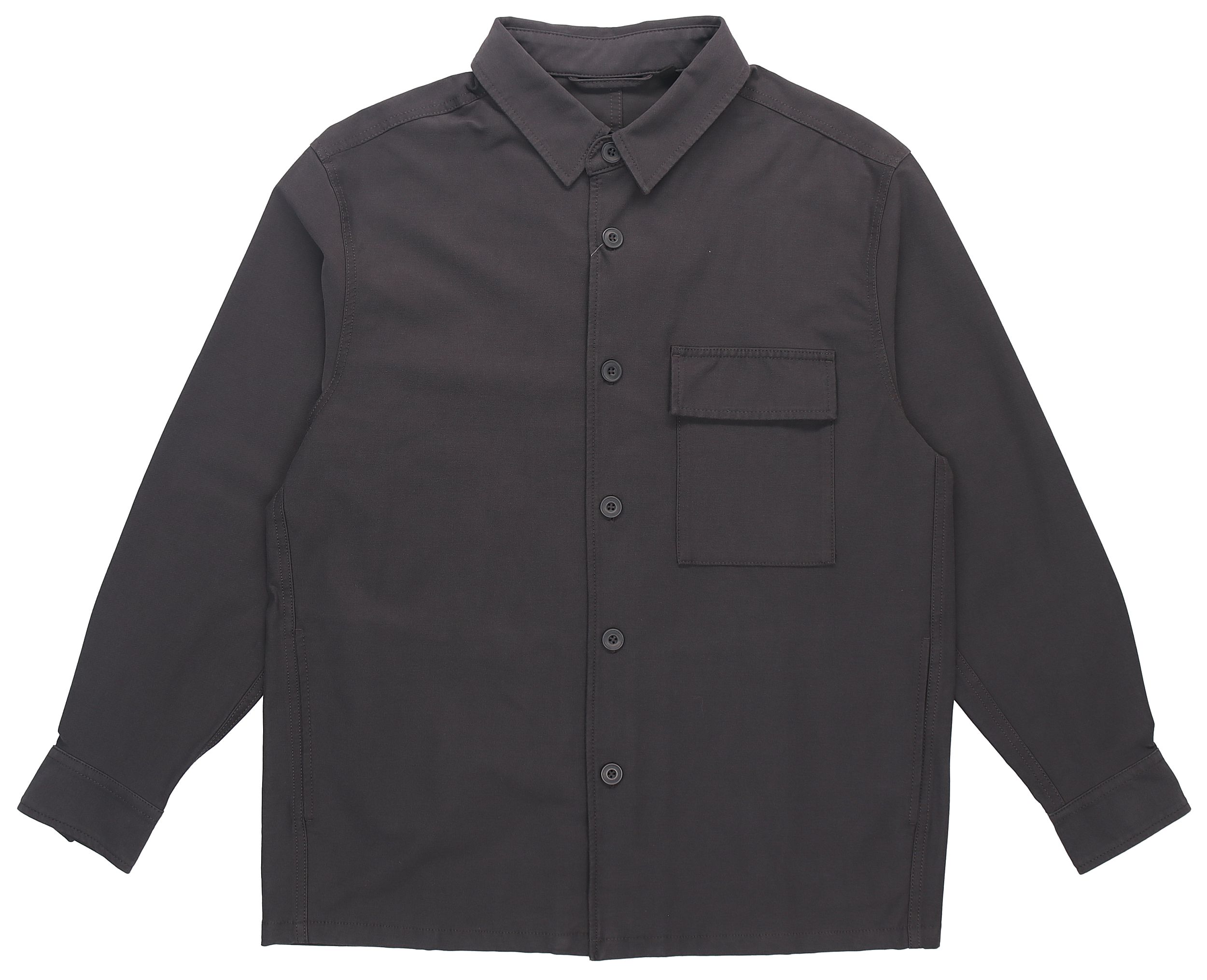 UNIQLO Tailored Shirt Jacket Unisex Gray - Perfect Gift Recommendation 445053-08