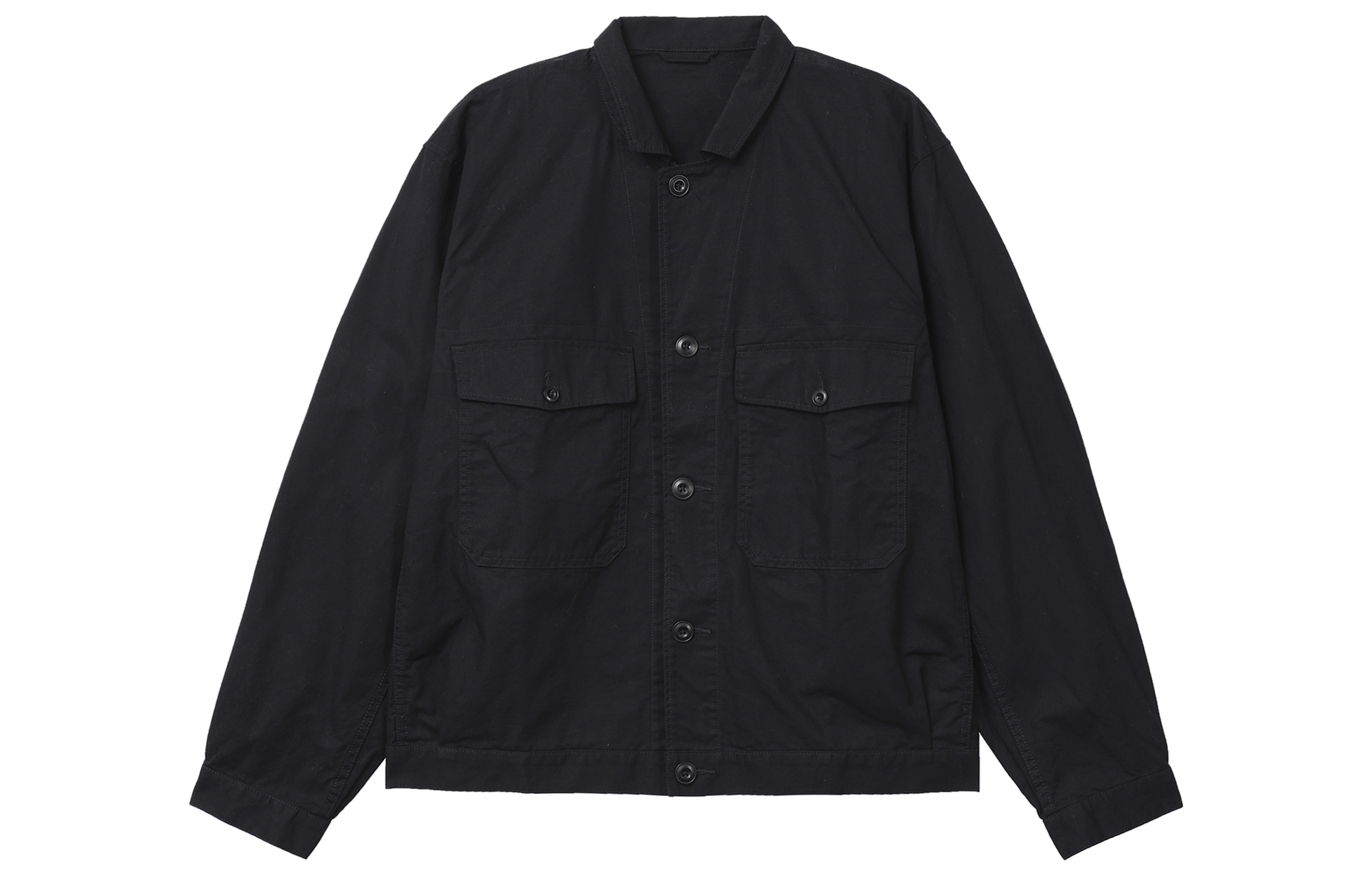 UNIQLO U Series Black Workwear Pocket Single-Breasted Jacket 457985-09