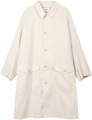 UNIQLO U Series Light Beige Mid-Length Single-Breasted Trench Coat 457988-30 Buy UNIQLO U Series Light Beige Mid-Length Single-Breasted Trench Coat 457988-30