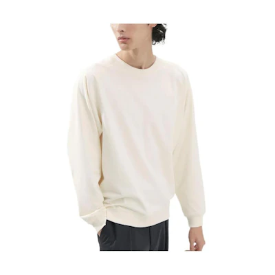UNIQLO U Series Off-White Raglan Sleeve Crewneck Sweatshirt 456971-01