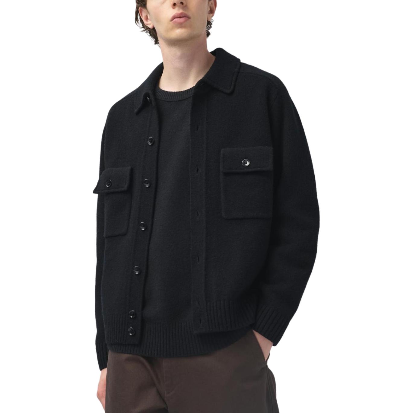 UNIQLO U Series Solid Color Knit Casual Jacket Unisex 471847-09