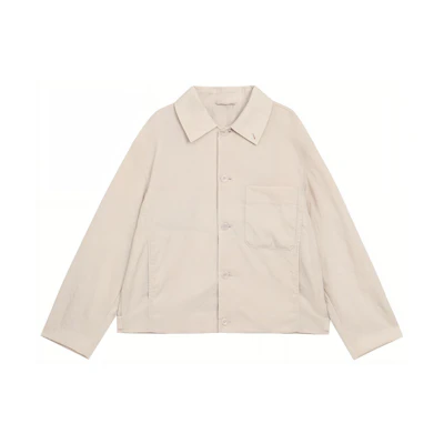 UNIQLO U Series SS23 Solid Color Button-Up Long-Sleeve Jacket Unisex 458032-30