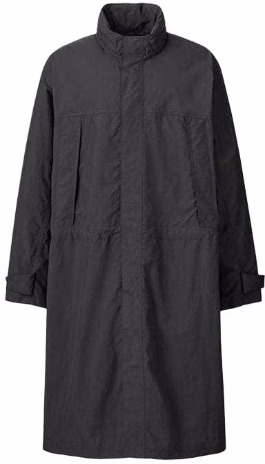 uniqlo-u-series-ss-24-long-solid-color-casual-stand-collar-coat-black-467163-09