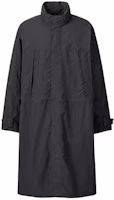 UNIQLO U Series SS24 Long Solid Color Casual Stand Collar Coat Black 467163-09 UNIQLO U Series SS24 Long Solid Color Casual Stand Collar Coat Black 467163-09
