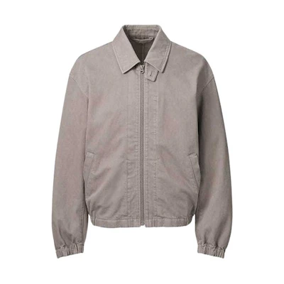 UNIQLO U Series SS24 Zip-Up Collared Jacket Grey 467023-34