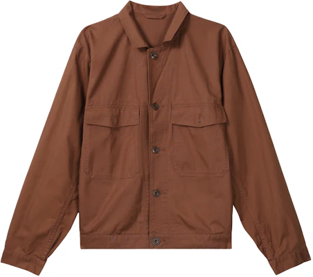 Chaqueta Corta Marrón UNIQLO U SS23 de Estilo Workwear con Cierre de un Botón. 457985-36 Buy Chaqueta Corta Marrón UNIQLO U SS23 de Estilo Workwear con Cierre de un Botón. 457985-36