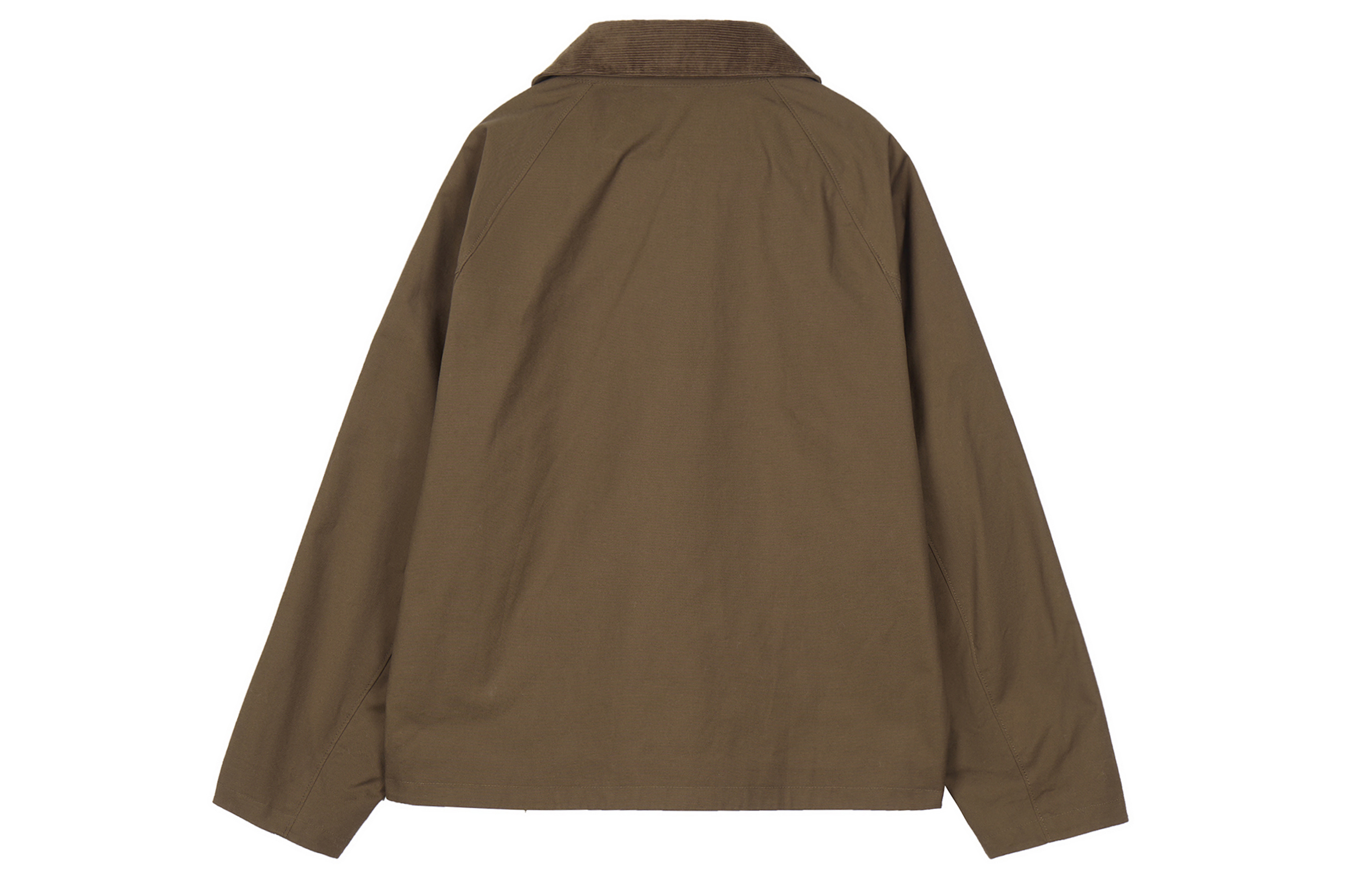 Lookbook UNIQLO 男女休閒拉鍊棒球外套 寬鬆版 棕色 459592-37