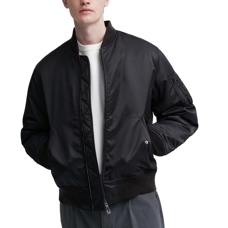 Shop UNIQLO 男女運動休閒拉鍊外套 黑色 459618-09